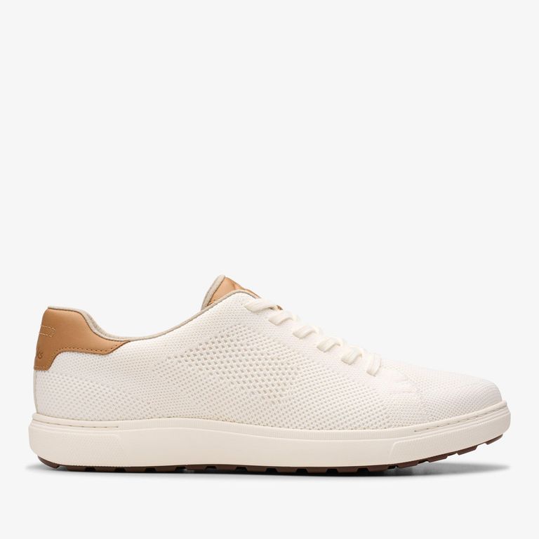 CLARKS Zapatilla Urbana Hombre Blanco