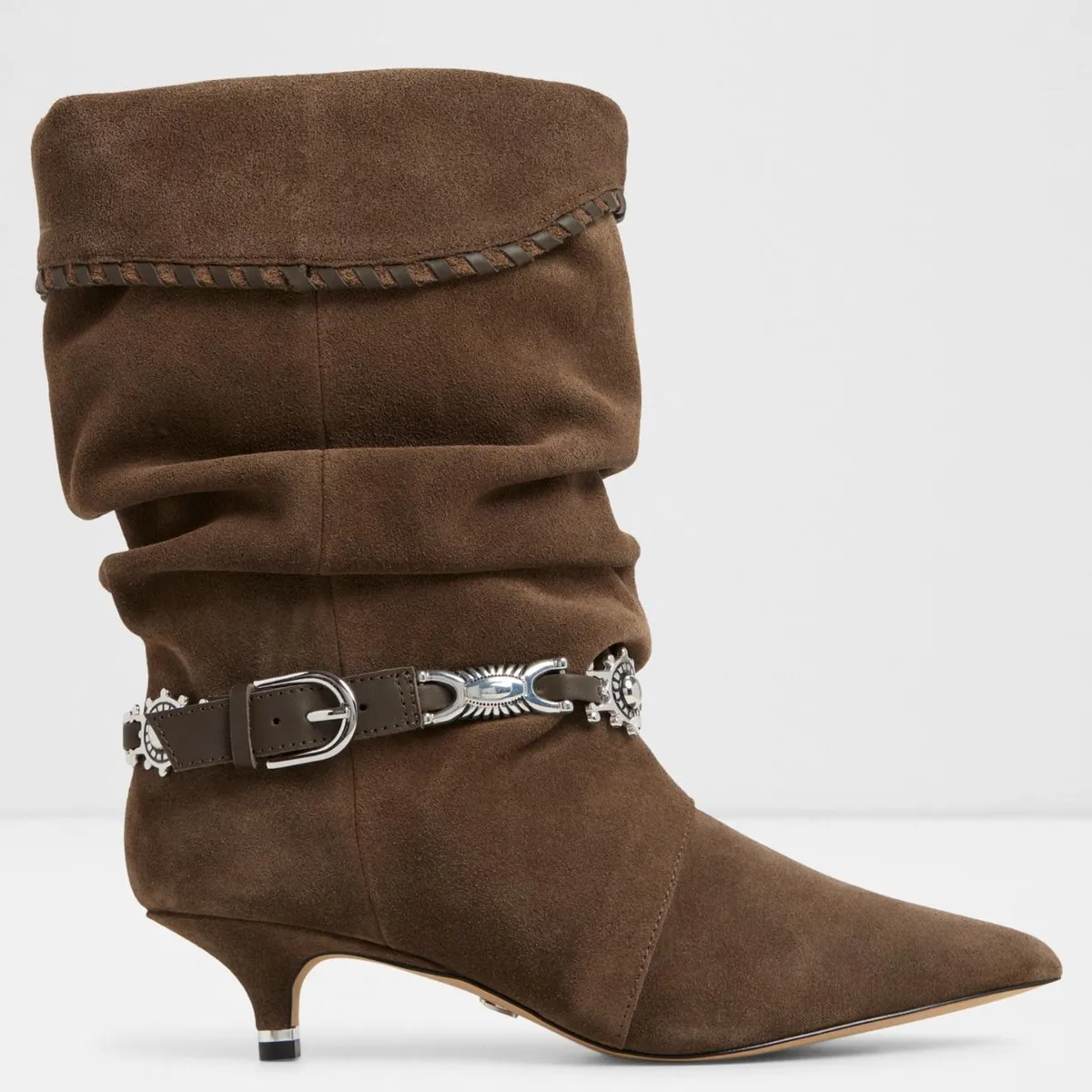 ALDO - Bowy Botín Mujer Cuero Verde Aldo