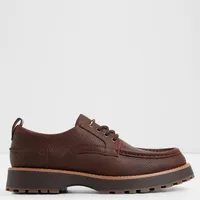 Zapato Casual Hombre Cuero Café
