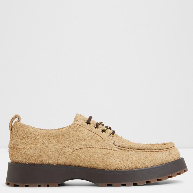 ALDO Zapato Casual Hombre Cuero Café