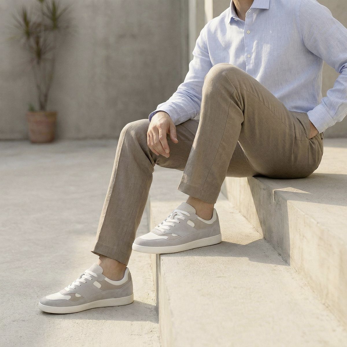 ALDO - Zapatilla Urbana Hombre Gris Aldo