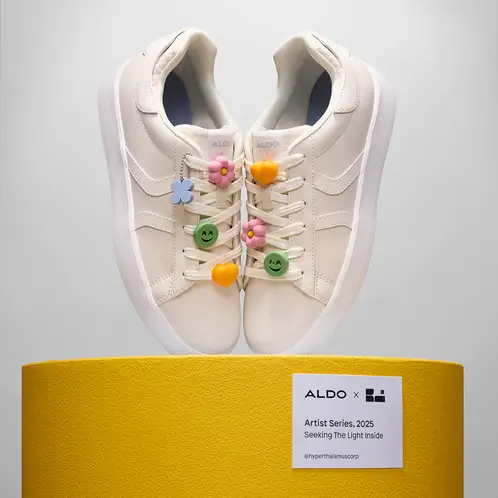 ALDO - Zapatilla Urbana Mujer Gris x Artist Hyperthalamuscorp