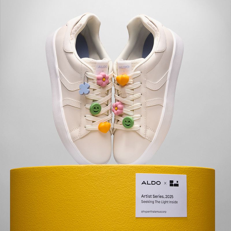 ALDO - Zapatilla Urbana Mujer Gris Aldo x Artist Hyperthalamuscorp