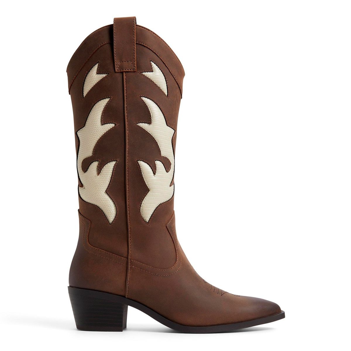 ALDO - Nebraska Bota Mujer Cuero Café Aldo