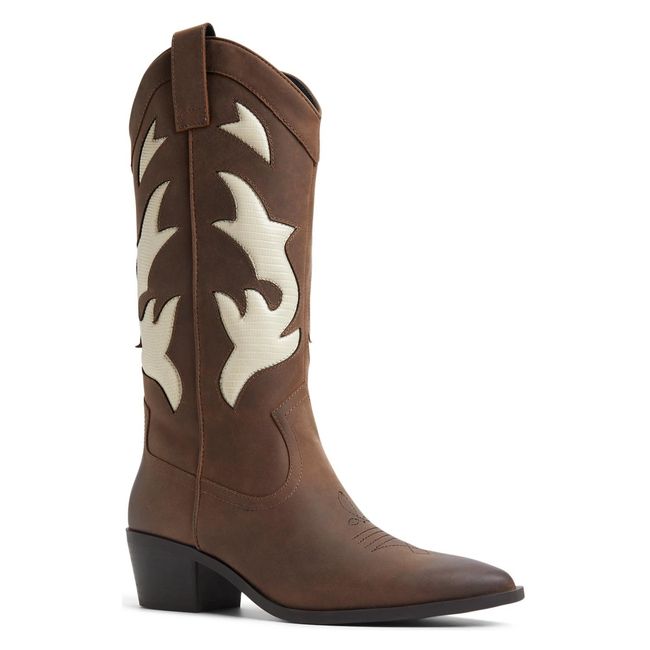 ALDO - Nebraska Bota Mujer Cuero Café Aldo