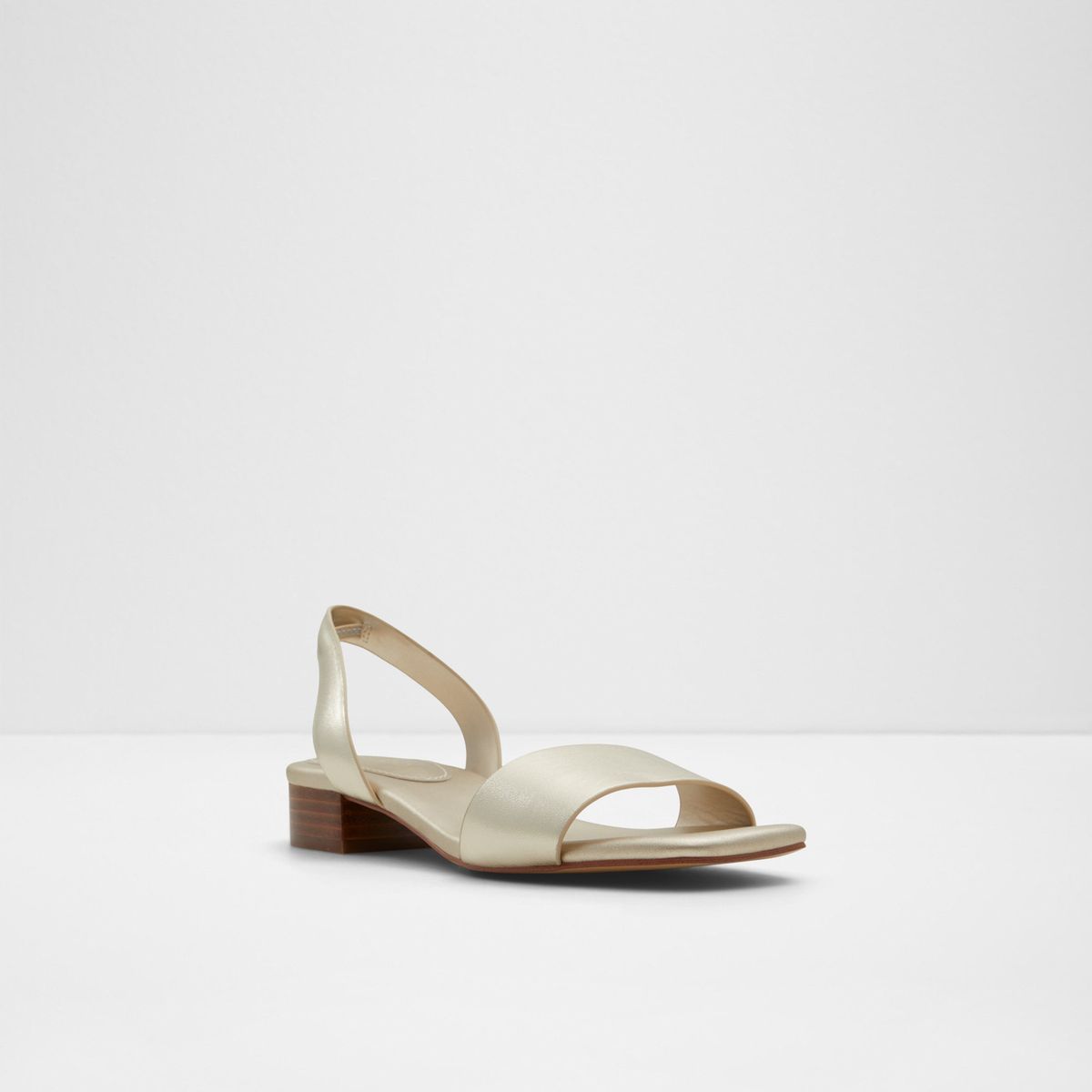 ALDO - Sandalia Mujer Cuero Dorado Aldo