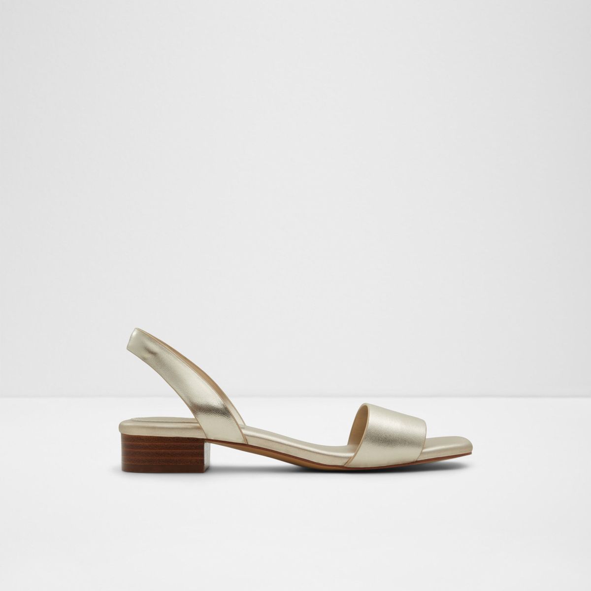 ALDO - Sandalia Mujer Cuero Dorado Aldo
