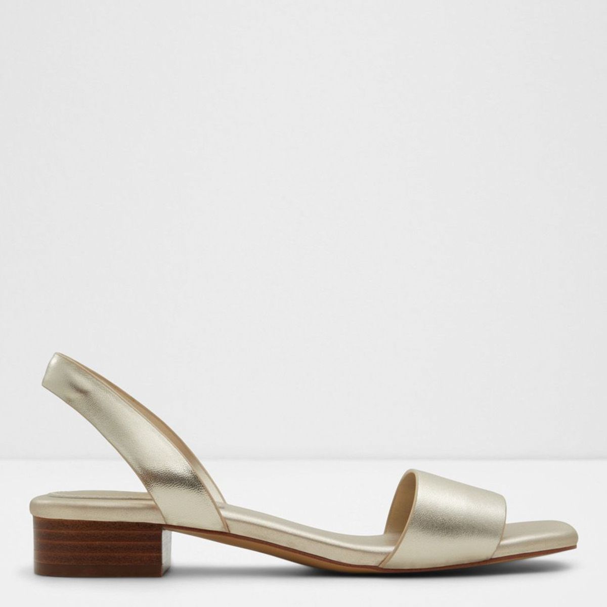 ALDO - Sandalia Mujer Cuero Dorado Aldo