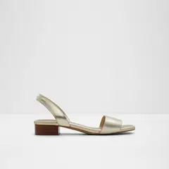 ALDO - Sandalia Mujer Cuero Dorado