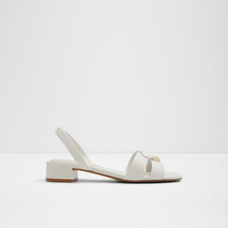 ALDO - Alamaendar Sandalia Mujer Blanco  Aldo