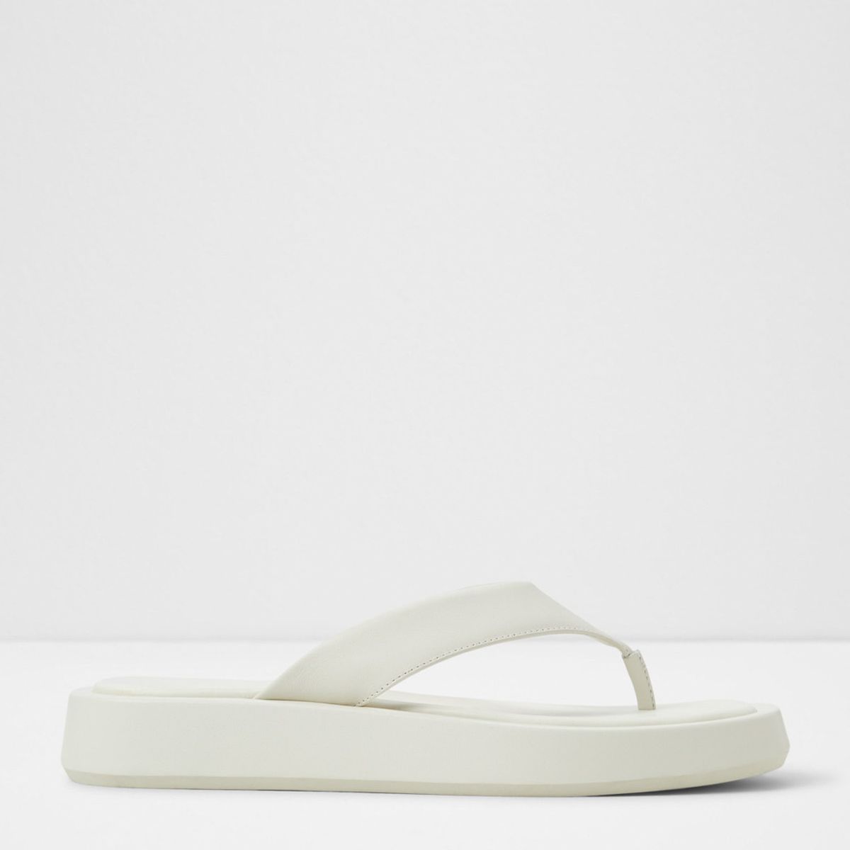 ALDO - Sandalia Mujer Cuero Blanco Aldo
