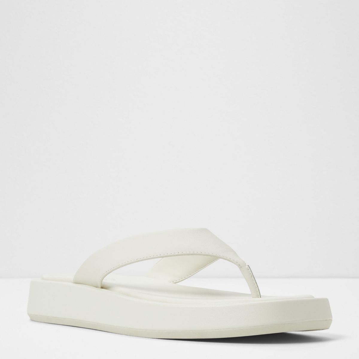 ALDO - Sandalia Mujer Cuero Blanco Aldo
