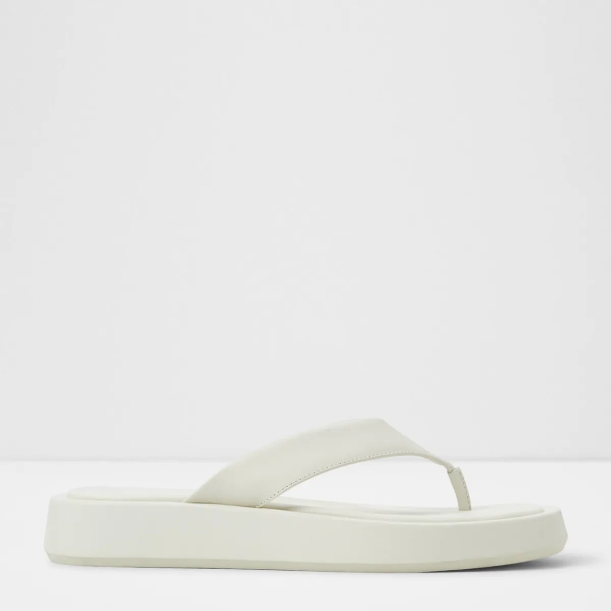 ALDO - Sandalia Mujer Cuero Blanco Aldo