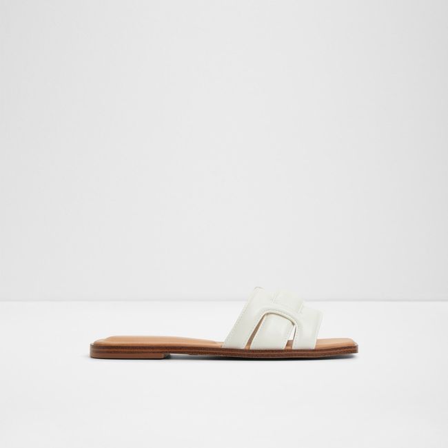ALDO - Sandalia Mujer Cuero Blanco Aldo
