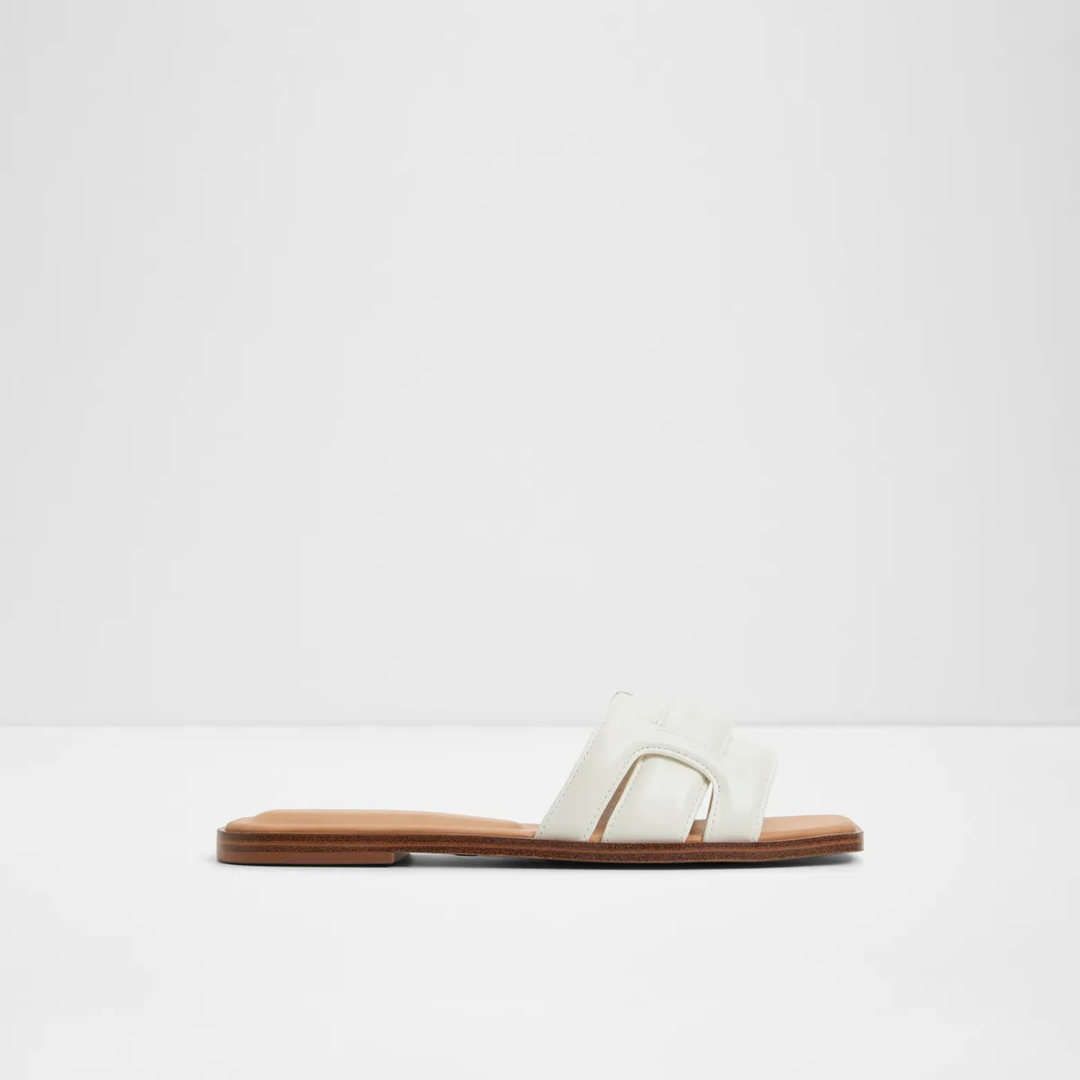 ALDO - Sandalia Mujer Cuero Blanco Aldo