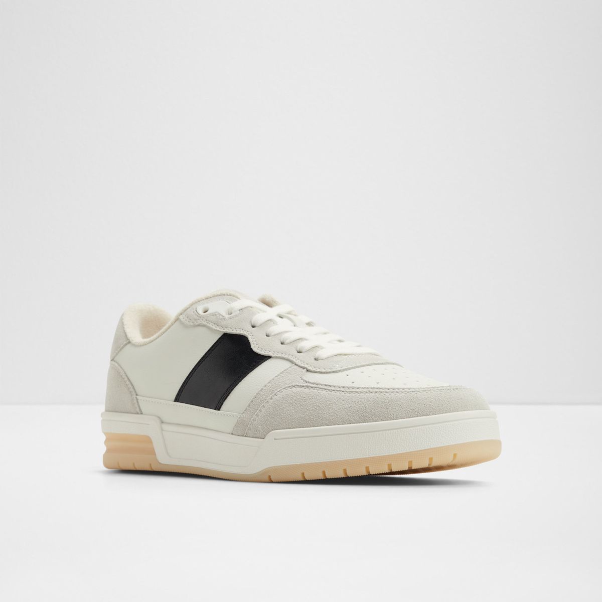 ALDO - Topper Zapatilla Urbana Hombre Cuero White Aldo