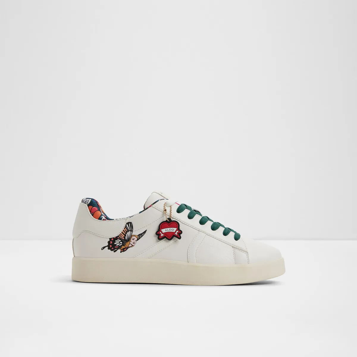 ALDO - Zapatilla Urbana Hombre Blanco Aldo x Artist Whatisadam