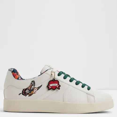 ALDO - Zapatilla Urbana Hombre Blanco x Artist Whatisadam