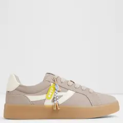 ALDO - Mtl72Sneaker Zapatilla Urbana Cuero Mujer Gris