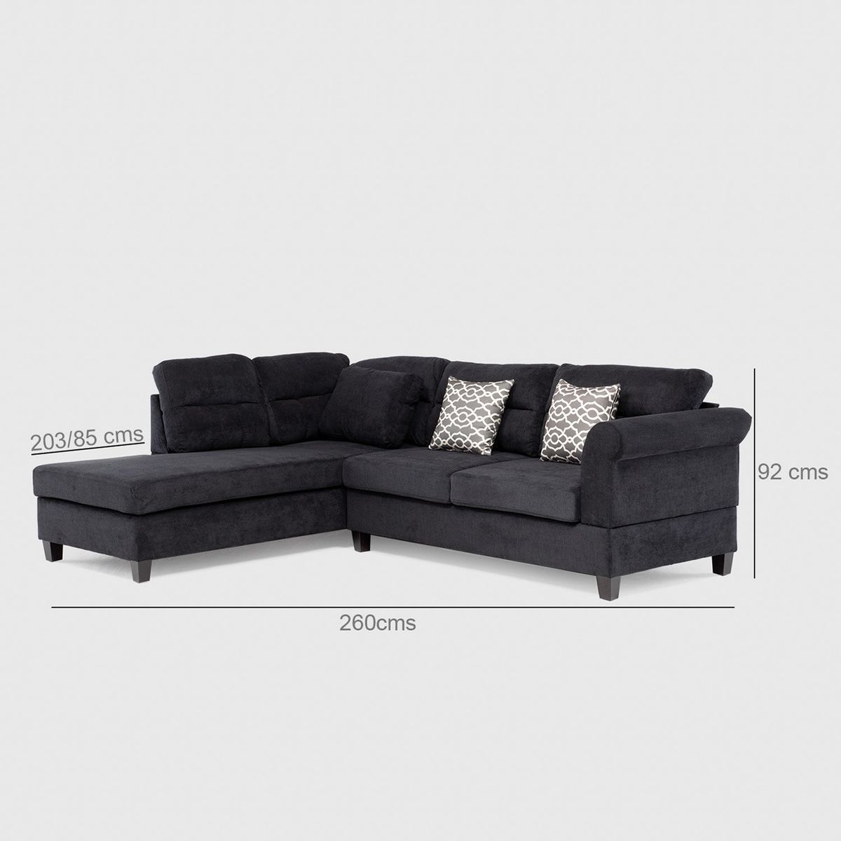 DANIELS - Sofá Seccional Vegas Chaise Izquierdo Daniels