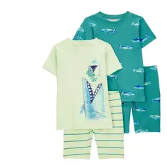 CARTER'S - Pijama 4 Piezas Bebé Niño