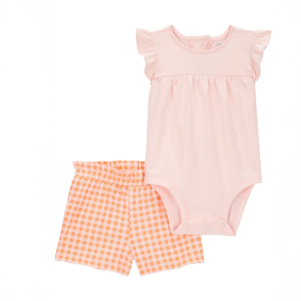 CARTER'S - Conjunto 2 Piezas Short y Body Bebé Niña Carter's