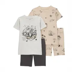 CARTER'S - Pijama 4 Piezas Niño