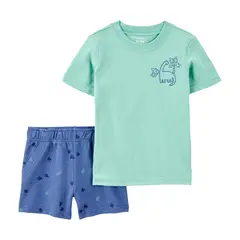 CARTER'S - Conjunto 2 Piezas Polera Y Short Niño Niño
