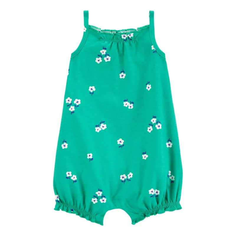CARTER'S - Enterito Estampado Algodón Bebé Niña Carter's