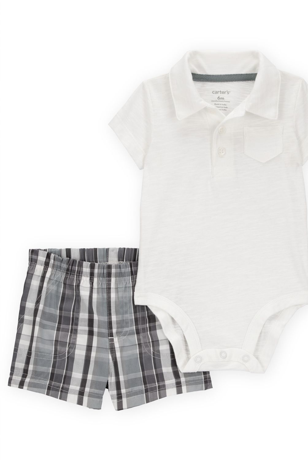 CARTER'S - Conjunto 2 Piezas Short Y Body Bebé Niño Bebé Niño Carter's