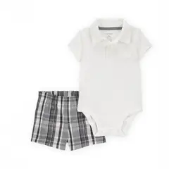 CARTER'S - Conjunto 2 Piezas Short y Body Bebé Niño