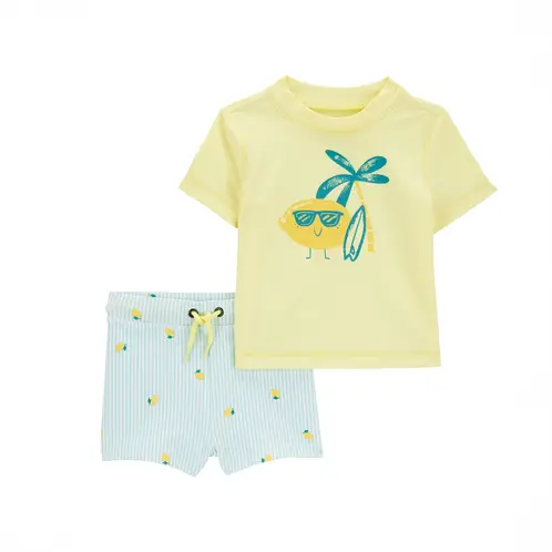 CARTER'S - Traje de Baño 2 Piezas Protección Solar UV 50+ Bebé Niño