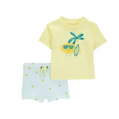 CARTER'S - Traje de Baño 2 Piezas protección UV50+ Bebé Niño Carter´s
