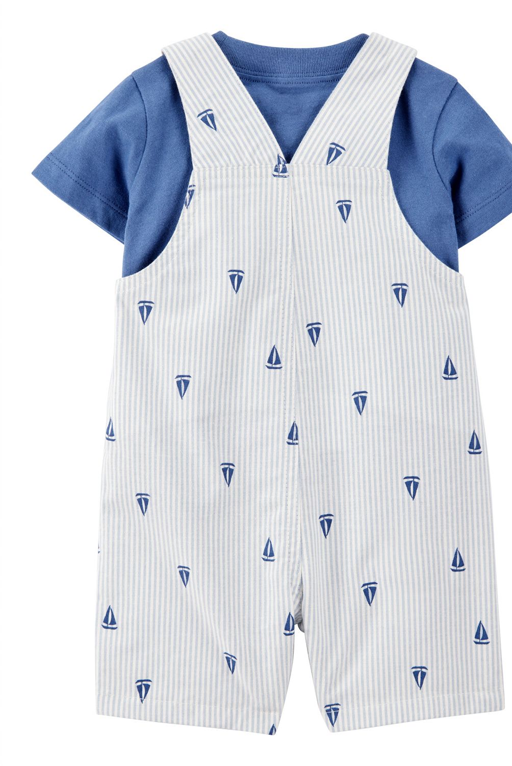 CARTER'S - Conjunto 2 Piezas Polera Y Jardinera Bebé Niño Bebé Niño Carter's