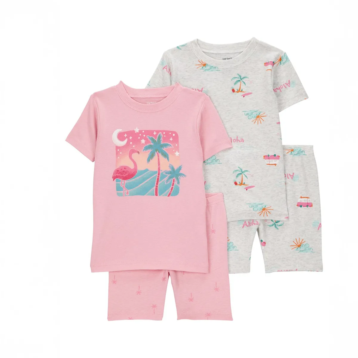 CARTER'S - Pijama 4 Piezas Algodón Niña Carter's