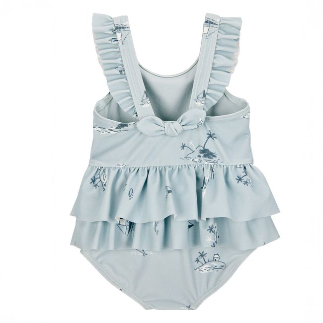 CARTER'S - Traje de Baño Protección Solar UV 50+ con Salida Baño Bebé Niña Carter's
