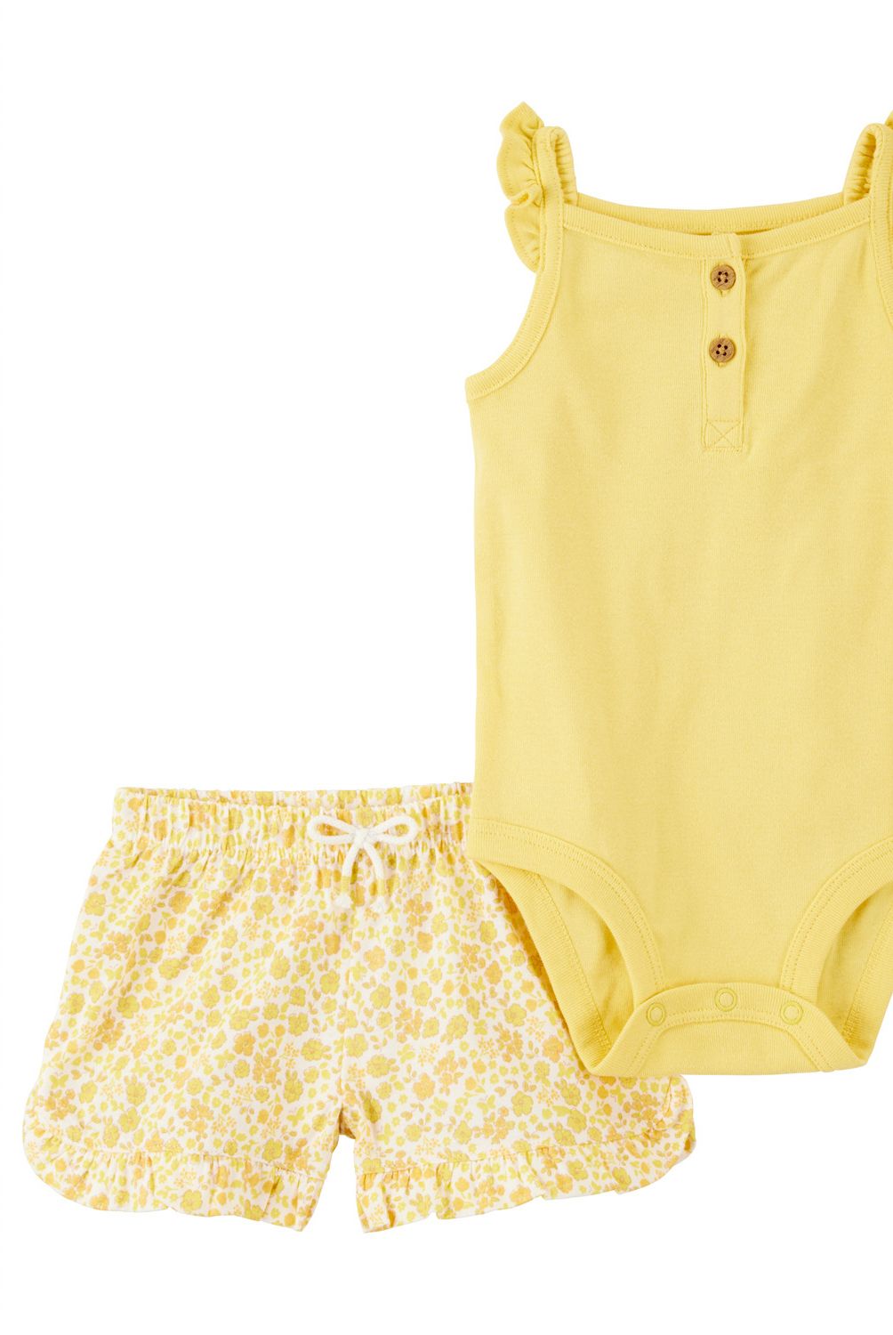 CARTER'S - Conjunto 2 Piezas Short Y Body Bebé Niña Bebé Niña Carter's
