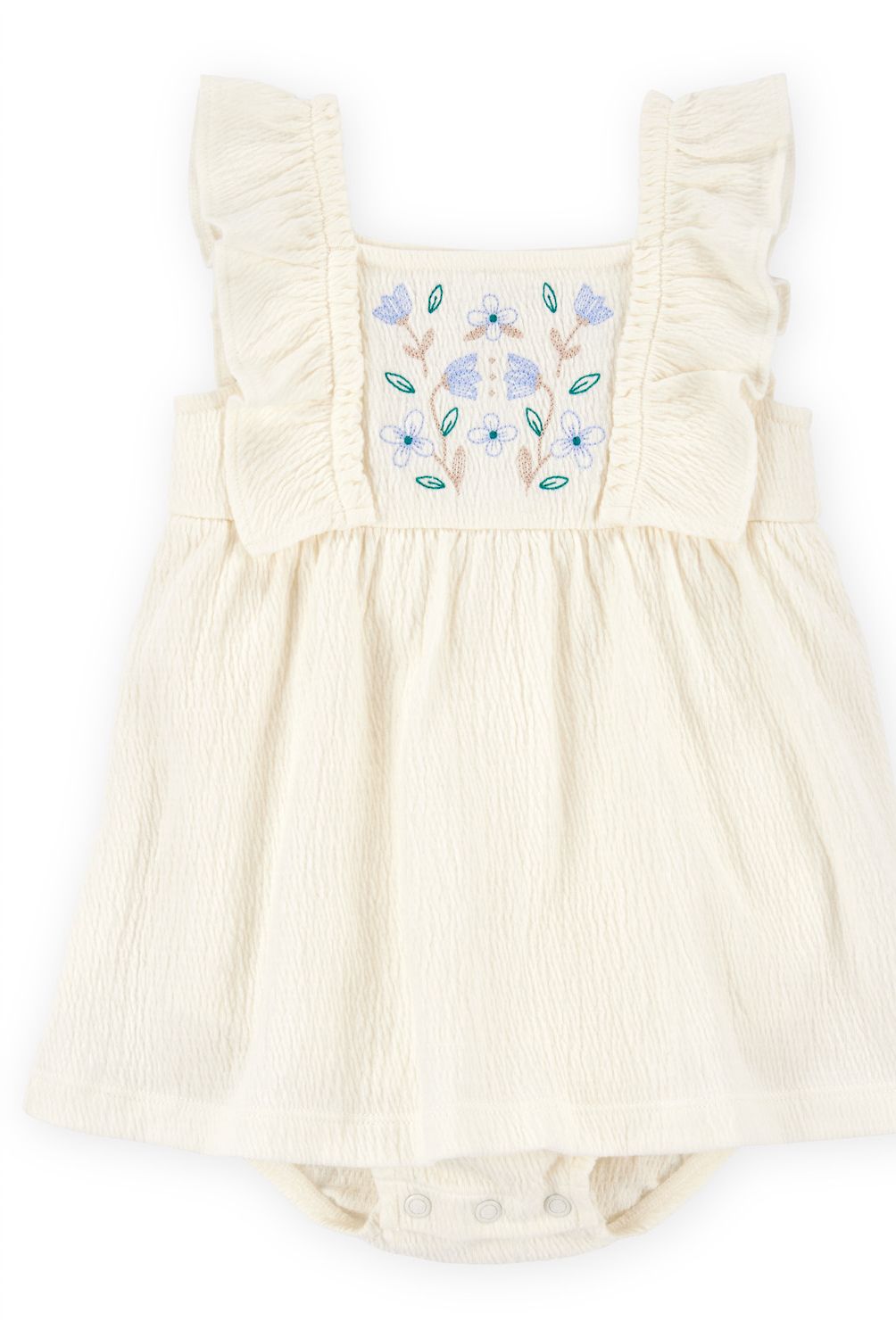 CARTER'S - Vestido Algodón Con Cubre Pañal Bebé Niña Bebé Niña Carter's