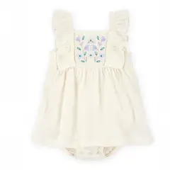 CARTER'S - Vestido con Cubre Pañal Algodón Bebé Niña