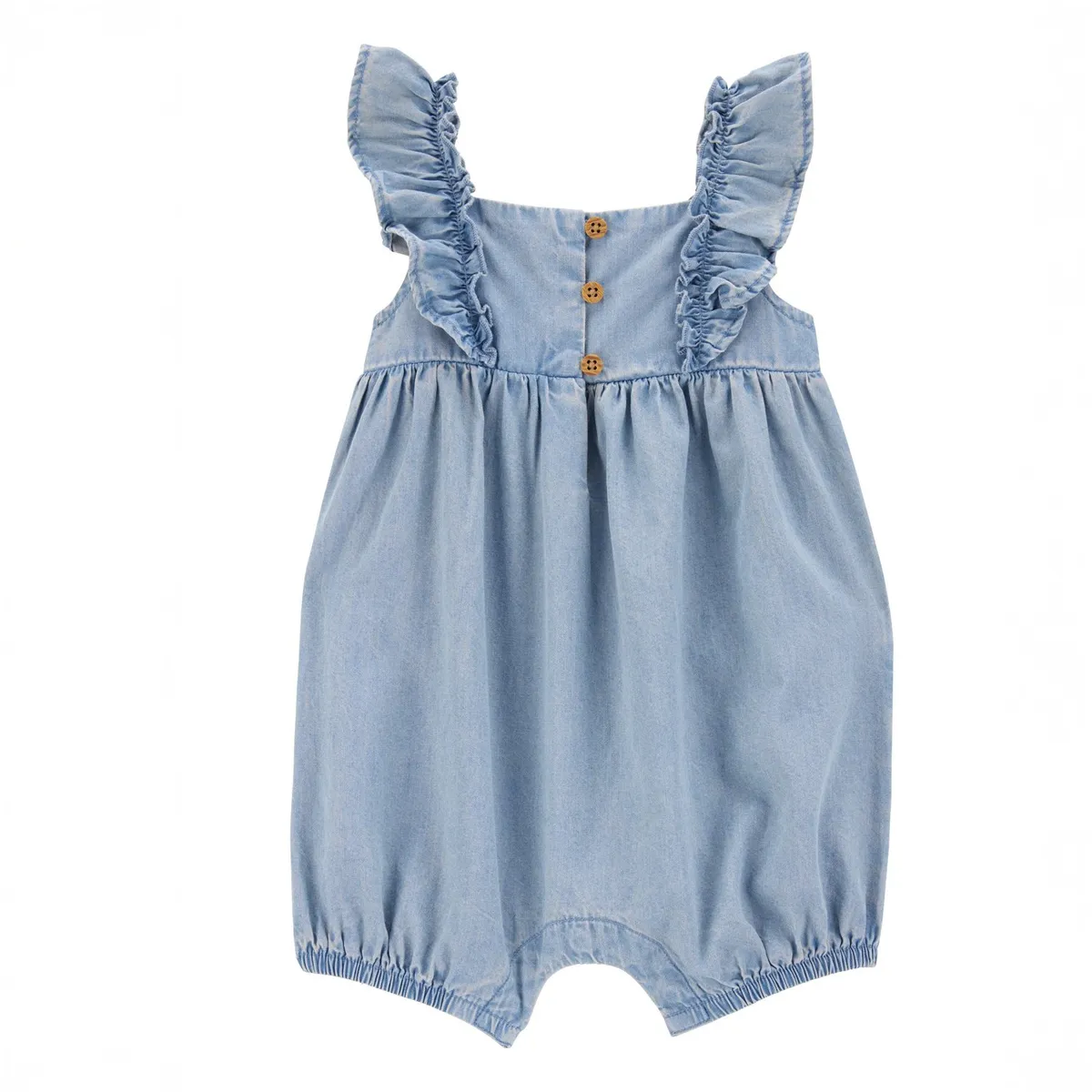 CARTER'S - Enterito Denim Algodón Bebé Niña Carter's