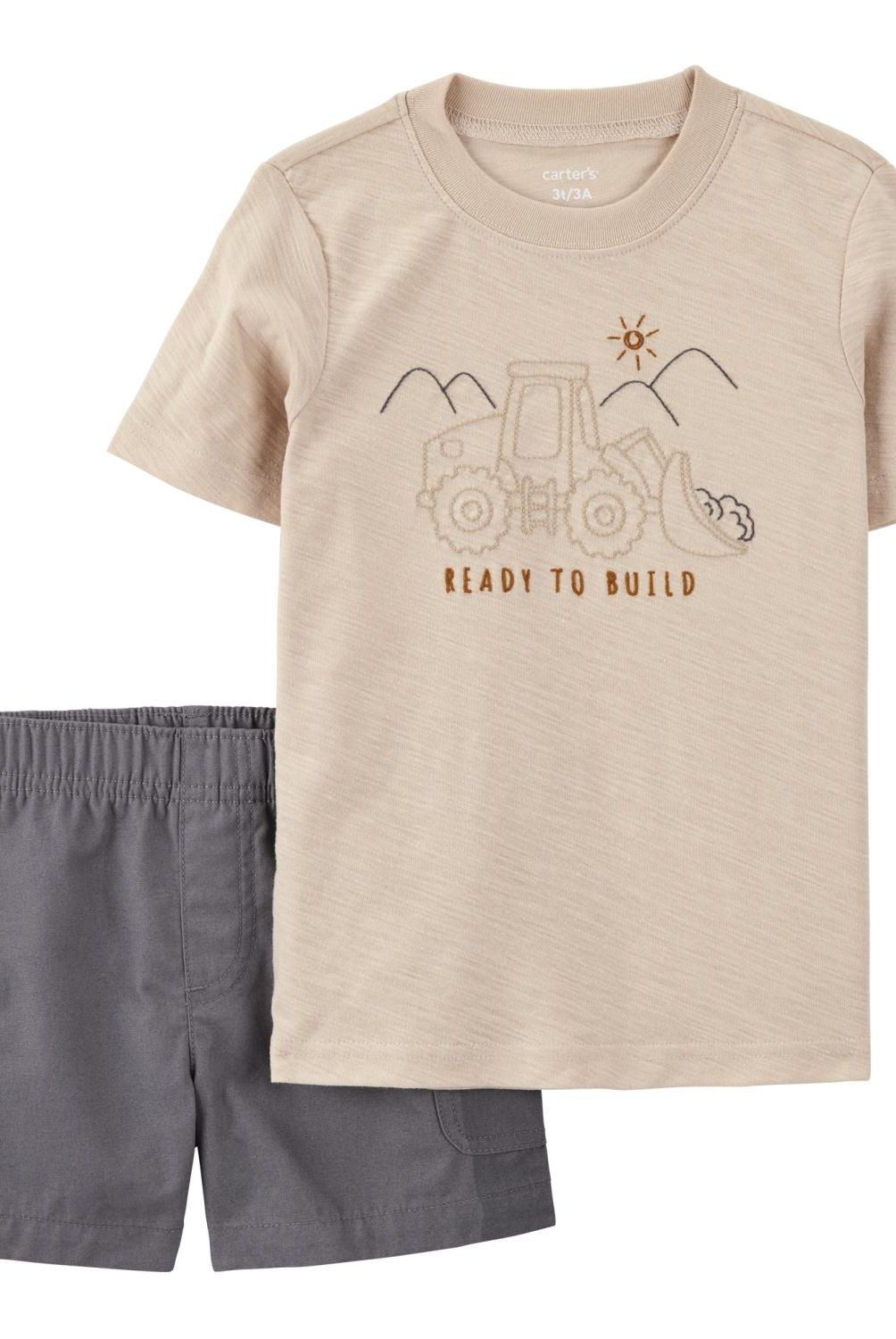 CARTER'S - Conjunto 2 Piezas Polera Y Short Niño Niño Carter's