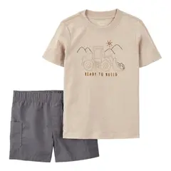CARTER'S - Conjunto 2 Piezas Polera Y Short Niño Niño