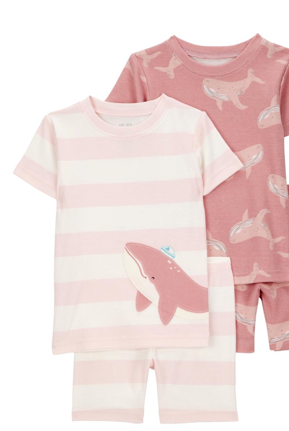 CARTER'S - Pijama 4 Piezas Bebé Niña Carter's