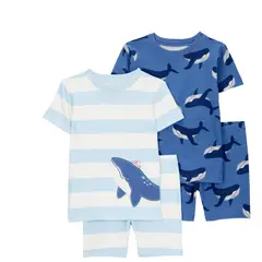 CARTER'S - Pijama 4 Piezas Bebé Niño