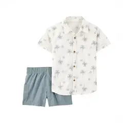 CARTER'S - Conjunto 2 Piezas Camisa Y Short Niño Niño
