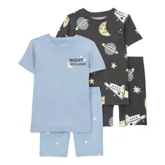 CARTER'S - Pijama 4 Piezas Bebé Niño