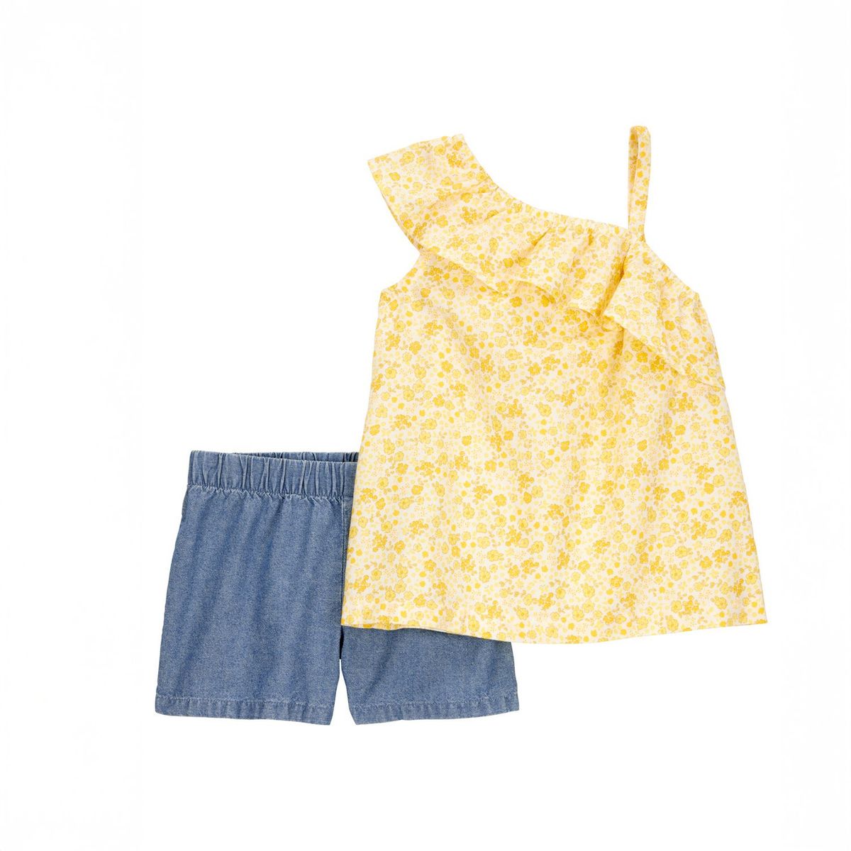 CARTER'S - Conjunto 2 Piezas Blusa y Short Niña Carter's