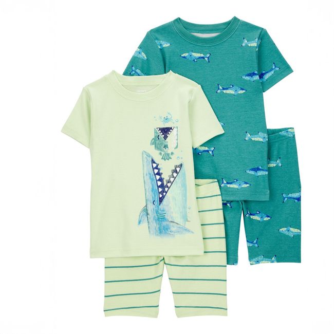 CARTER'S - Pijama 4 Piezas Algodón Bebé y Niño Carter's