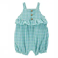 CARTER'S - Enterito Cuadrille Algodón Bebé Niña