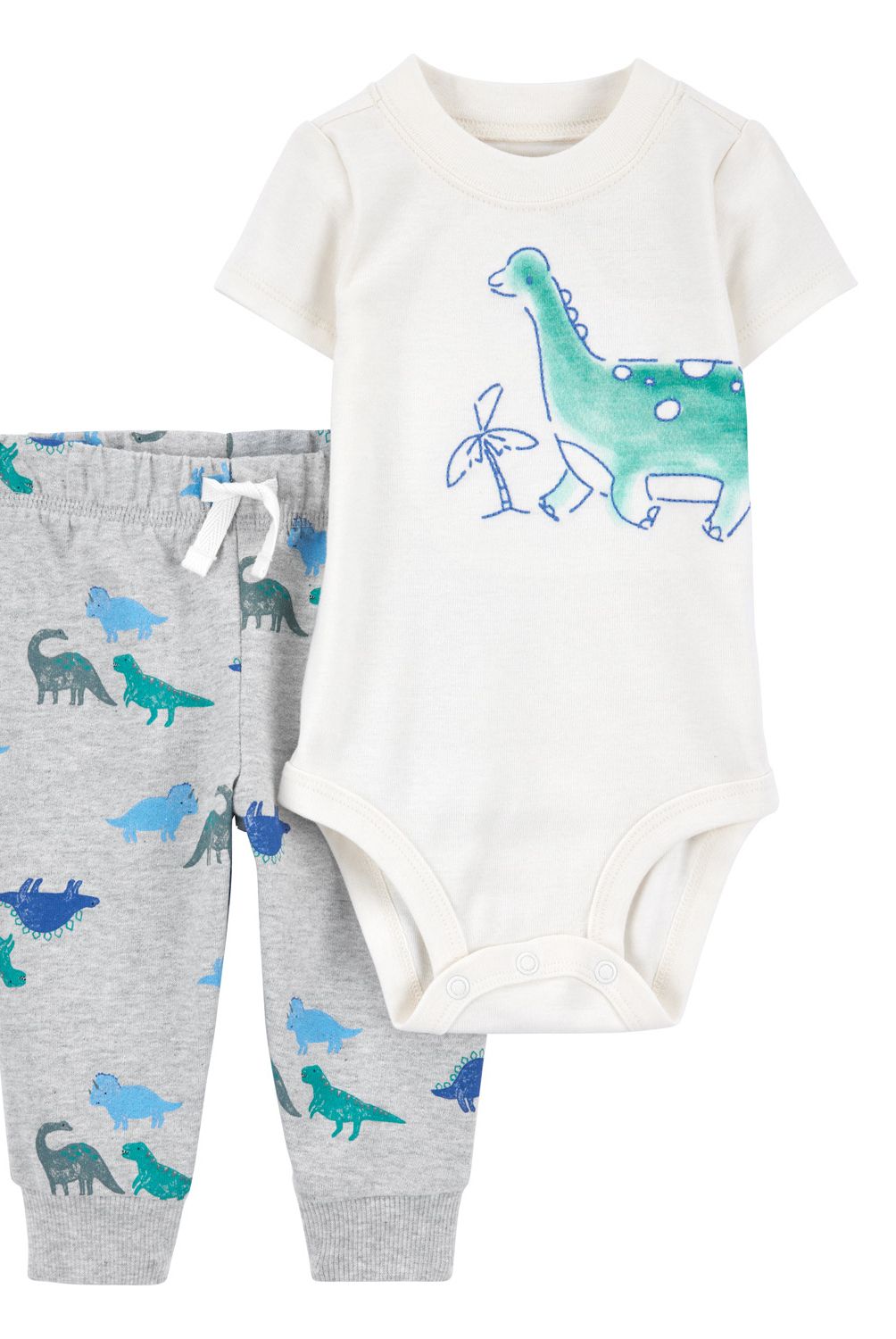 CARTER'S - Conjunto 2 Piezas Body Y Pantalon Buzo Bebé Niño Bebé Niño Carter's